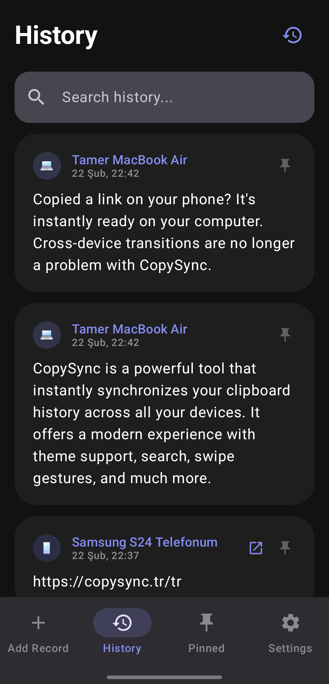CopySync Android v2.0